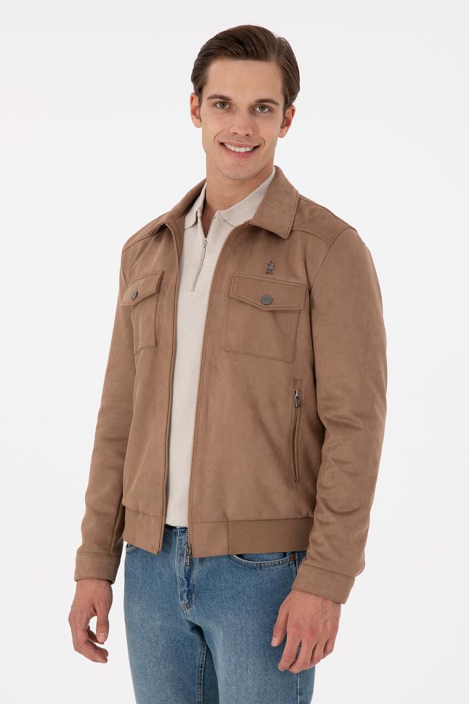 Erkek Vizon Deri Ceket