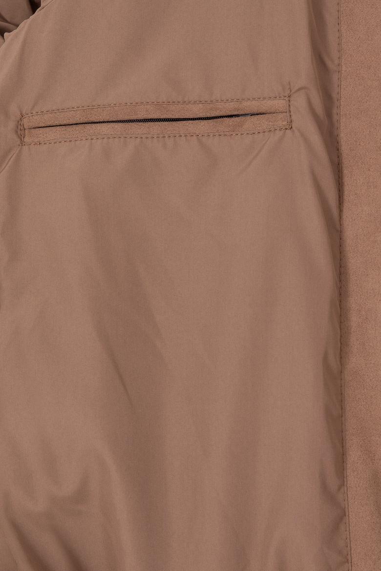 Erkek Vizon Deri Ceket - 50297245006