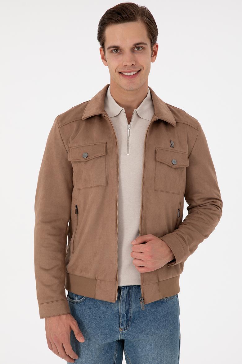 Erkek Vizon Deri Ceket - 50297245006