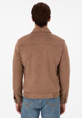 Erkek Vizon Deri Ceket - 50297245006