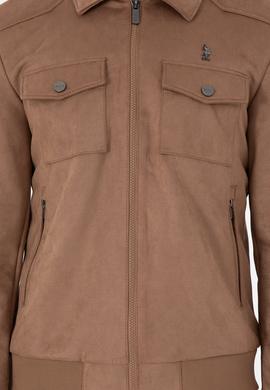 Erkek Vizon Deri Ceket - 50297245006