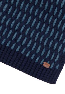 Erkek Lacivert Kaşkol - 50292954002