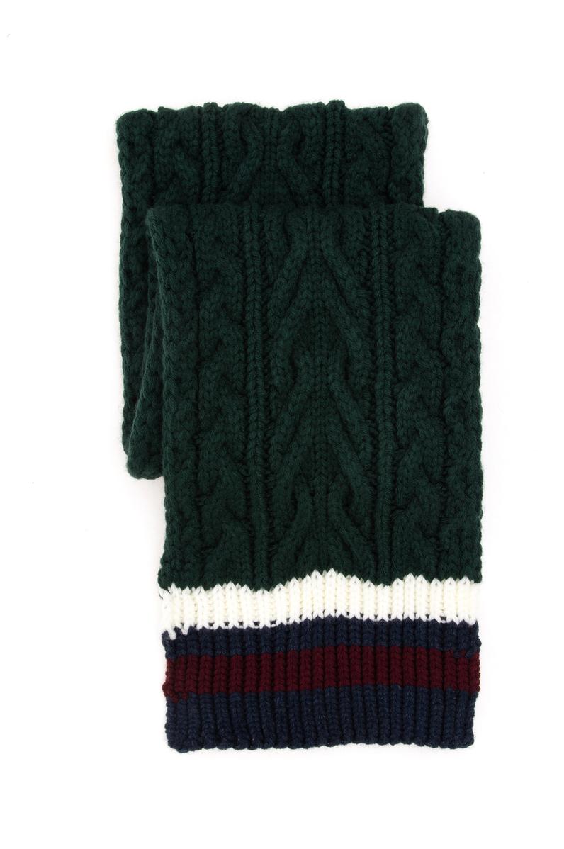 Erkek Çocuk Koyu Yeşil Kaşkol