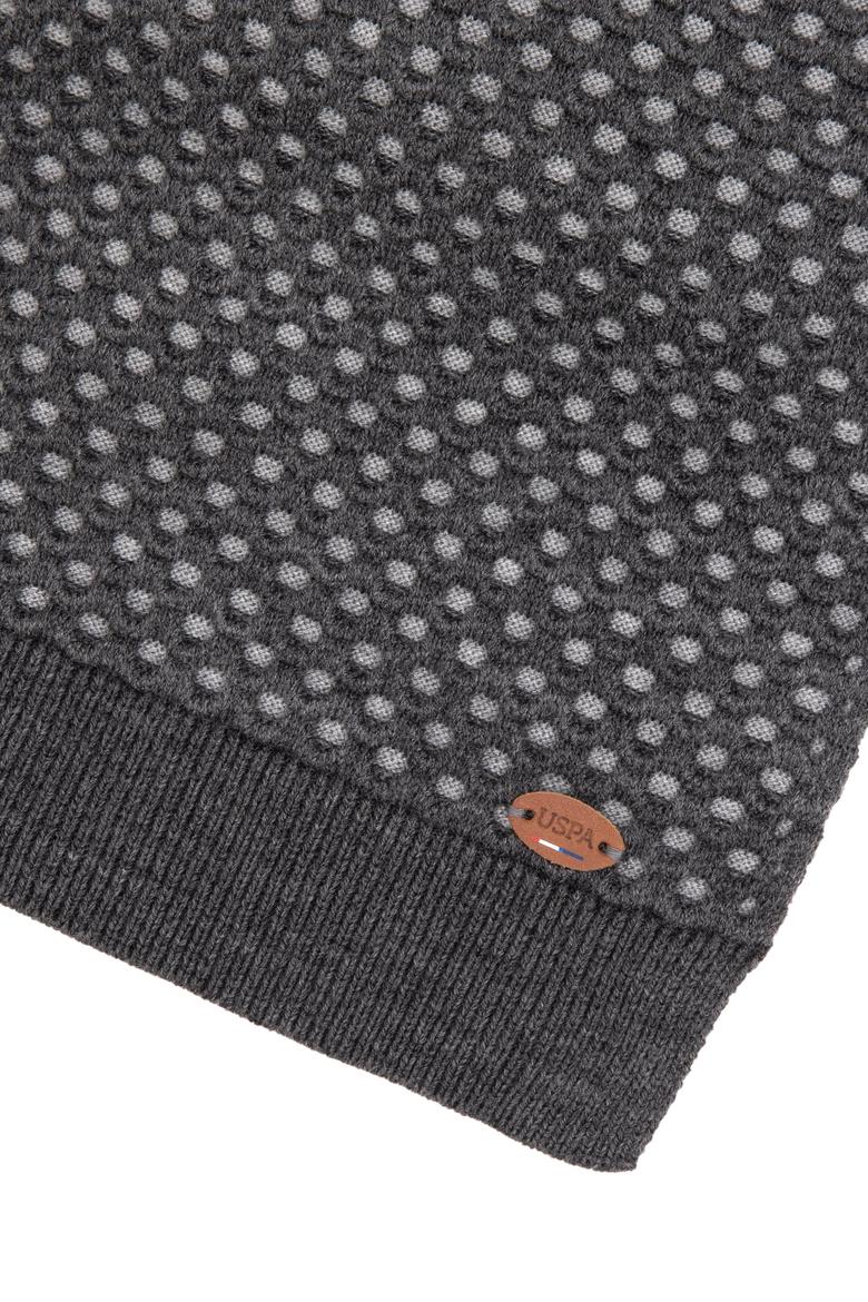 Erkek Antrasit Melanj Kaşkol - 50292952001