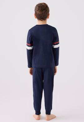 Erkek Çocuk Lacivert Pijama Takımı - 50299428001