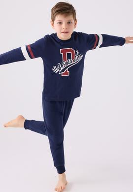 Erkek Çocuk Lacivert Pijama Takımı - 50299428001