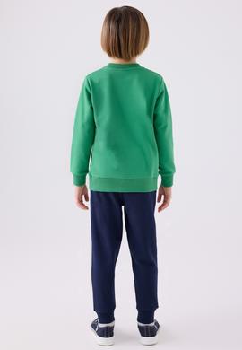 Erkek Çocuk Yeşil Pijama Takımı - 50299485013