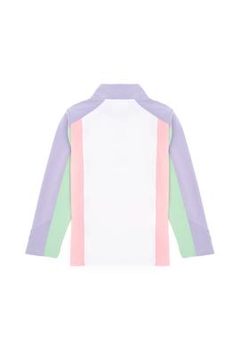 Kız Çocuk Yarım Fermuarlı Lila Sweatshirt - 50292542008