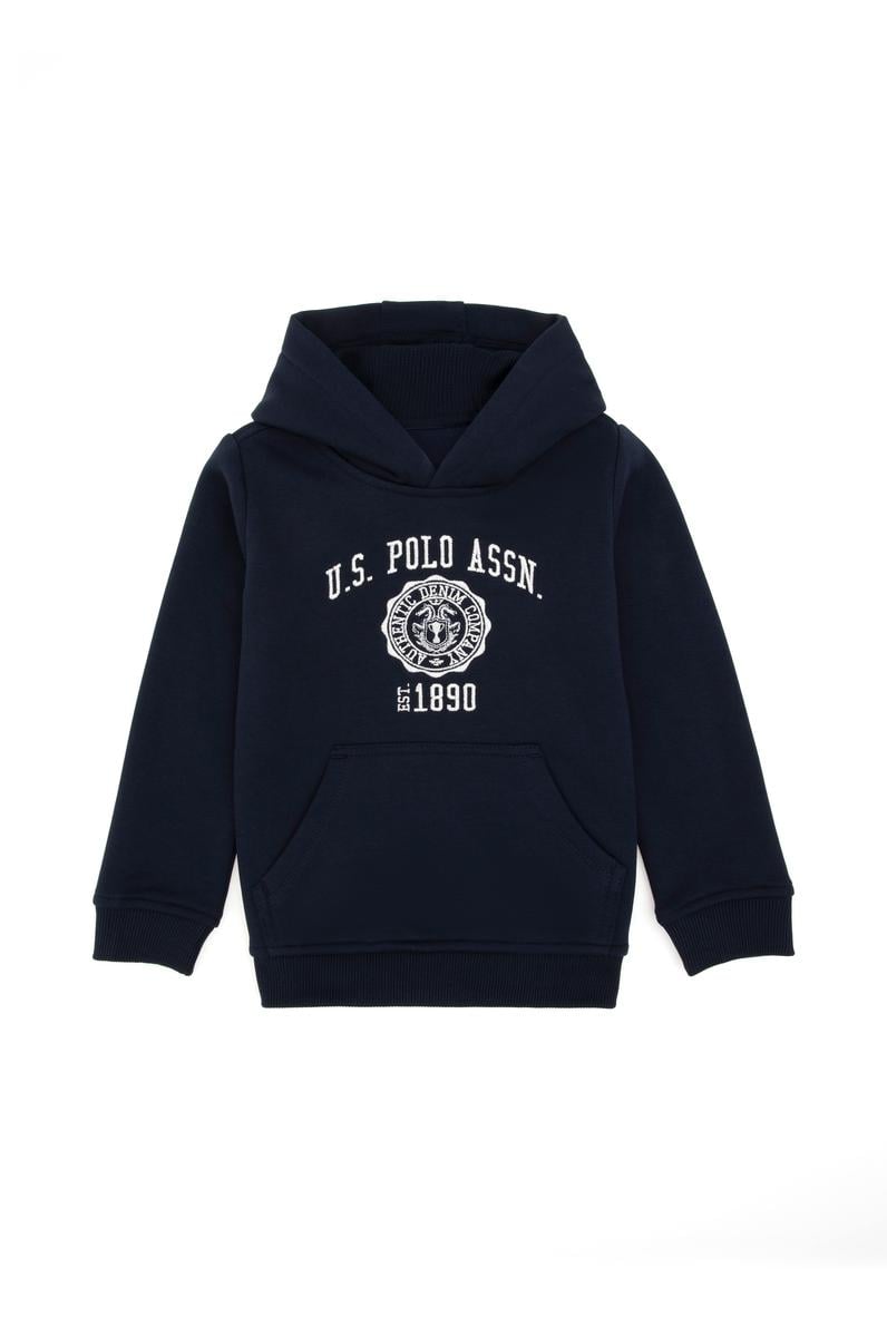 Erkek Çocuk Lacivert Kapüşonlu Sweatshirt