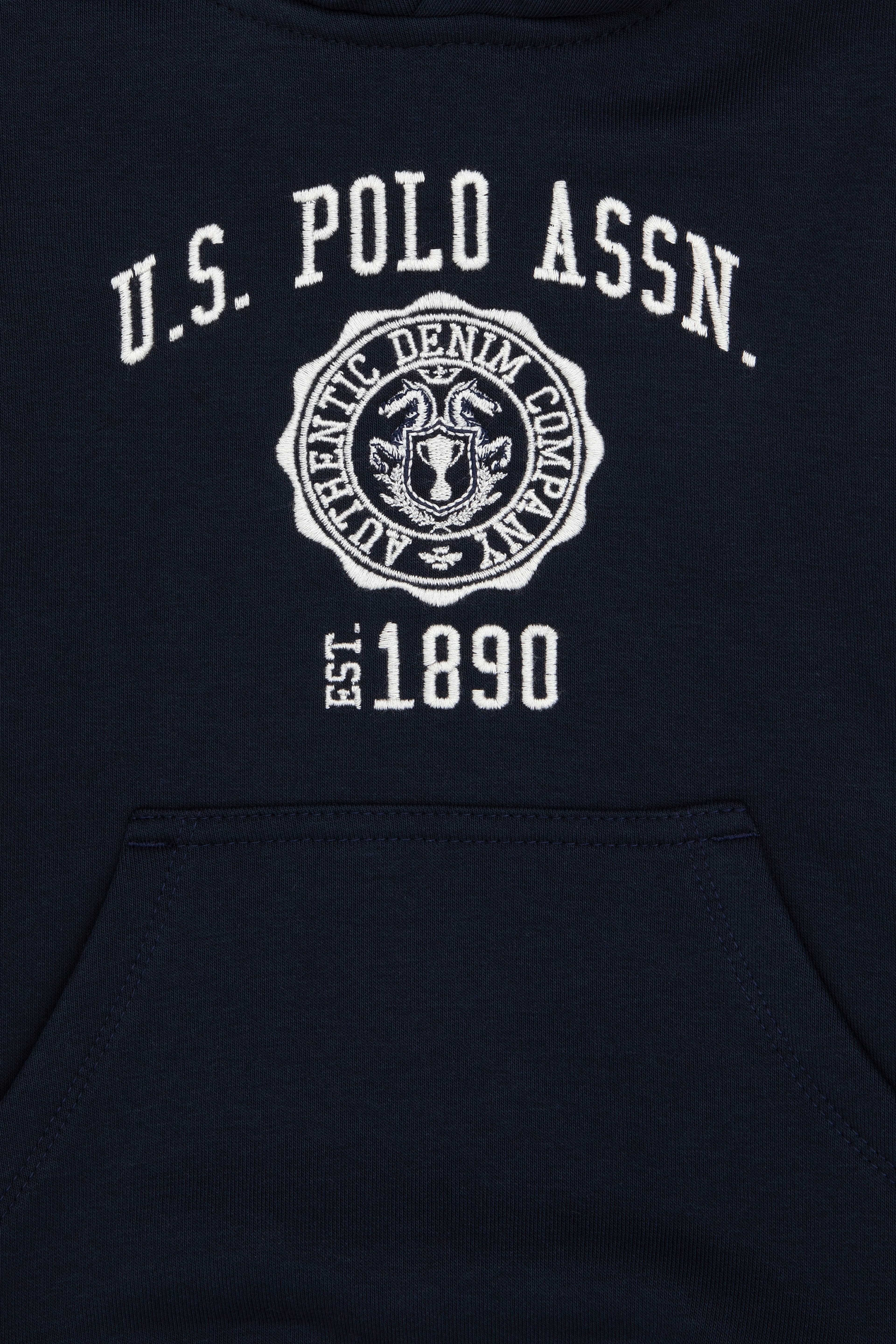 Erkek Çocuk Lacivert Kapüşonlu Sweatshirt - Image 3