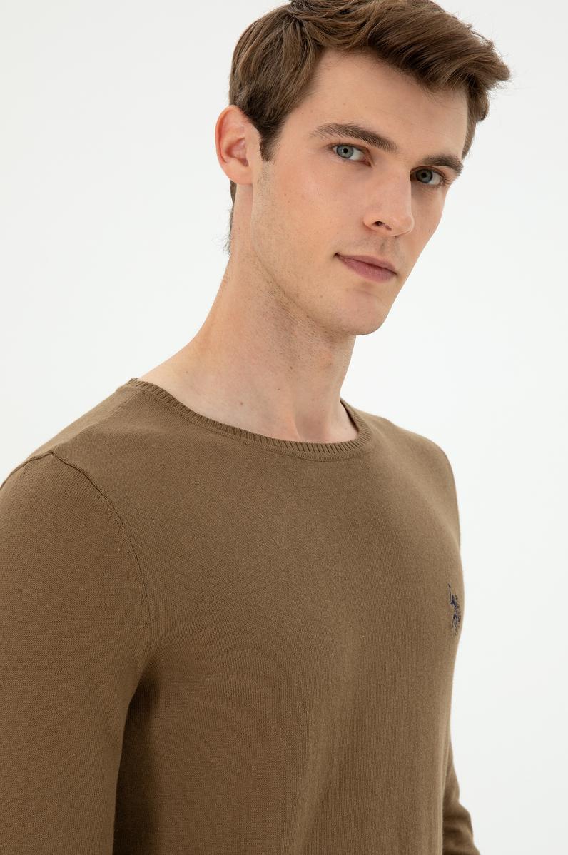 Erkek Haki Basic Kazak