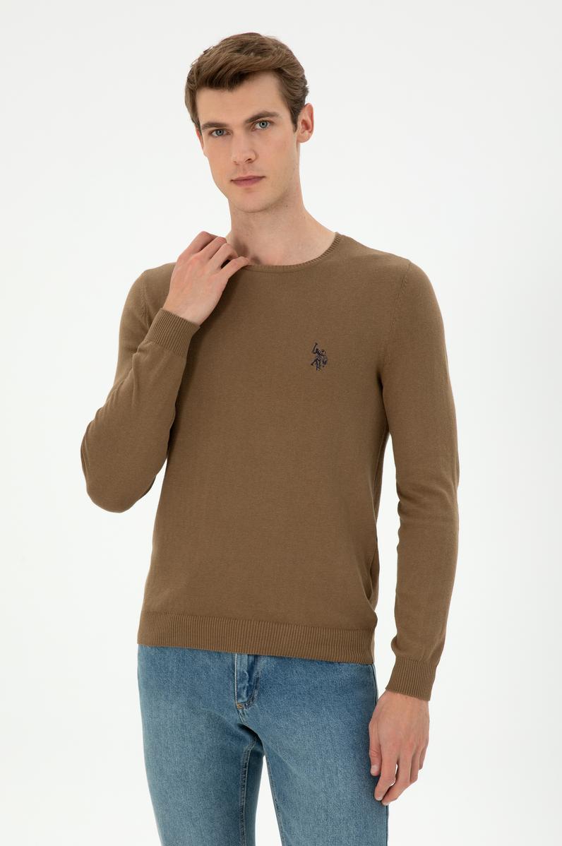 Erkek Haki Basic Kazak