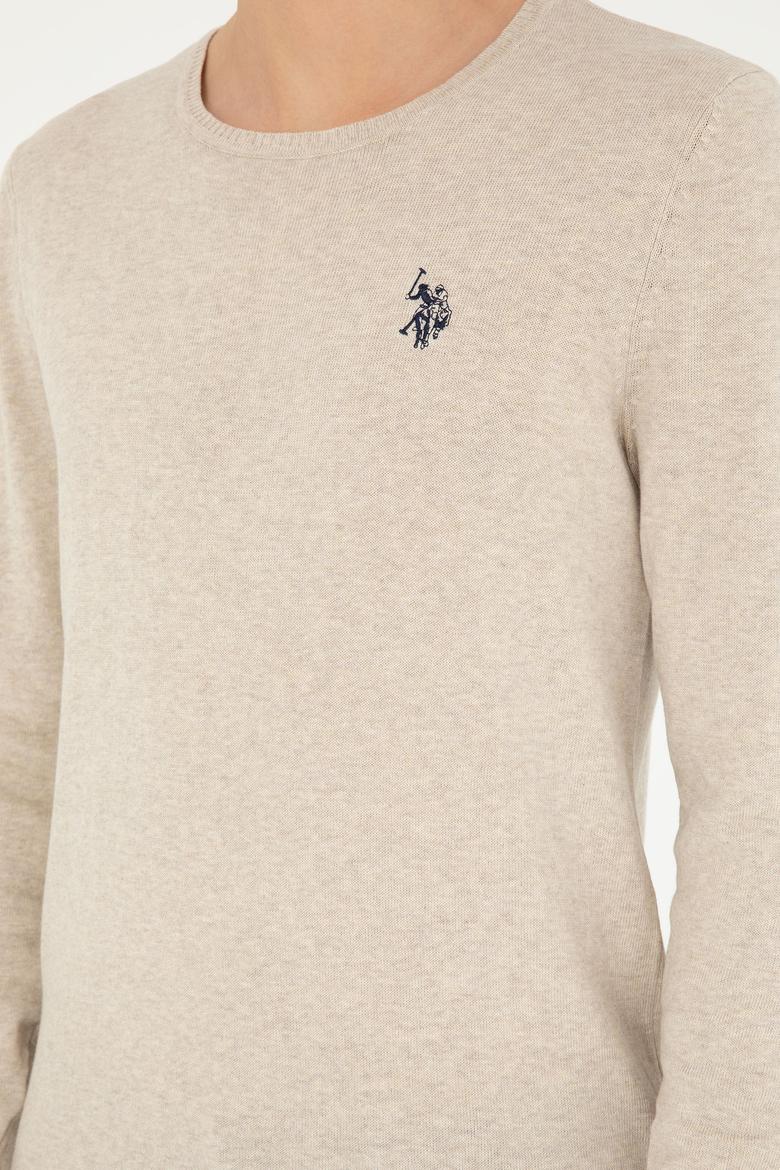 Erkek Taş Melanj Basic Kazak - 50293505081