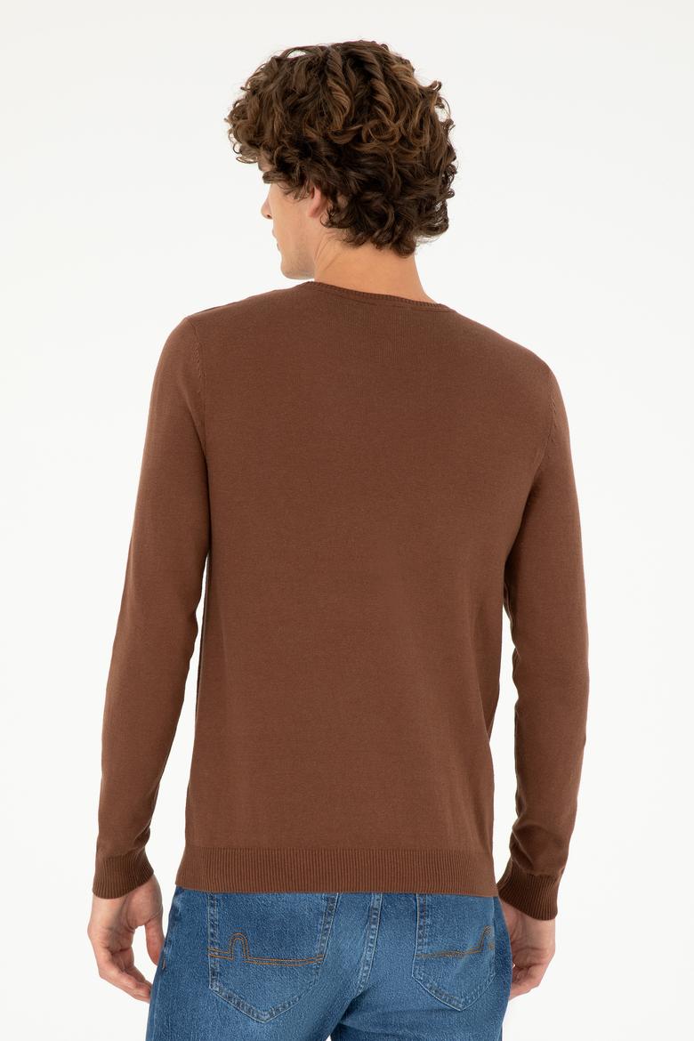 Erkek Kahverengi Basic Kazak - 50293505101