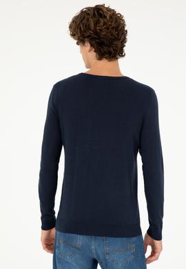 Erkek Lacivert Basic Kazak - 50293505010