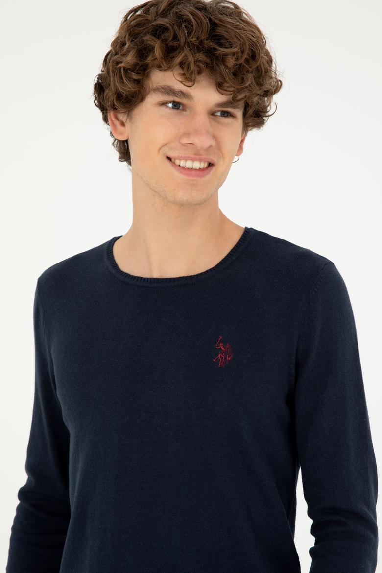 Erkek Lacivert Basic Kazak - 50293505010