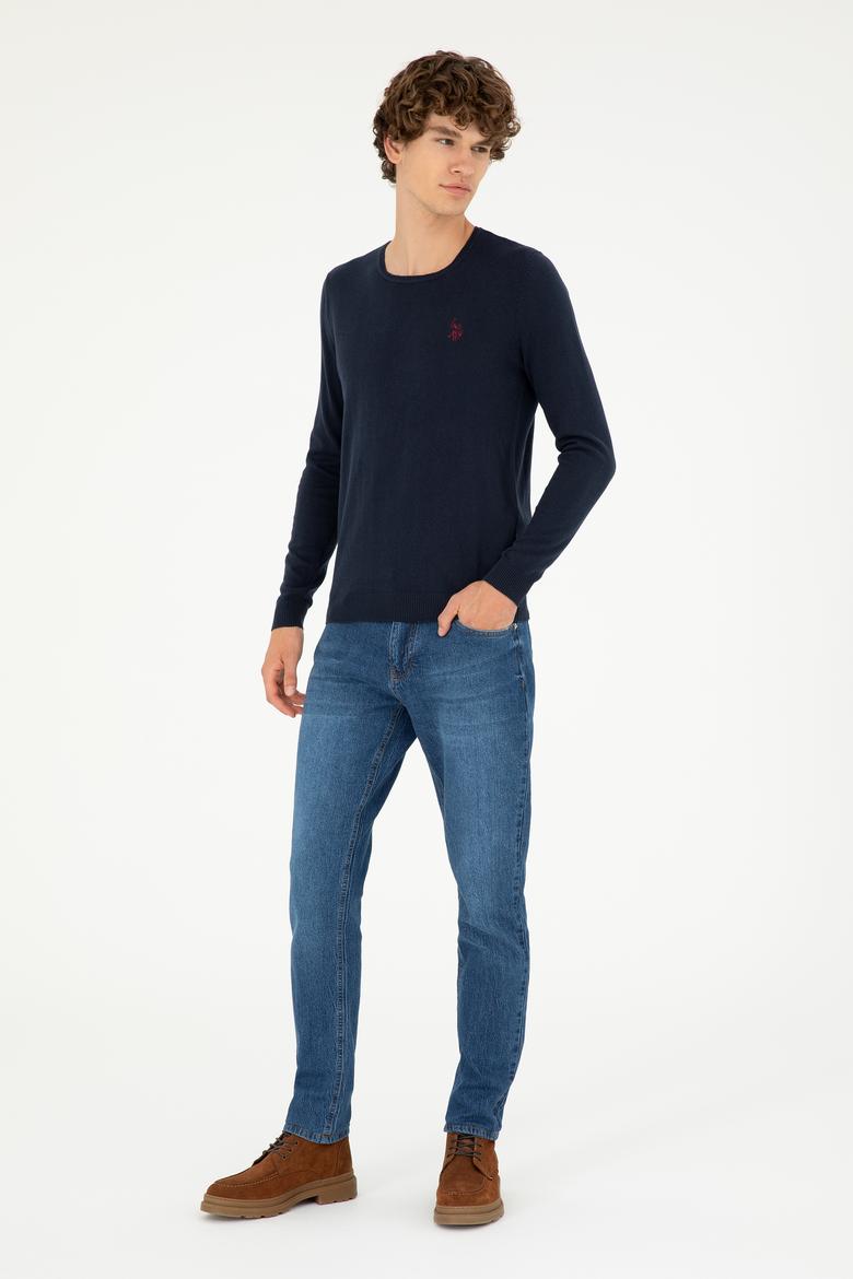 Erkek Lacivert Basic Kazak - 50293505010