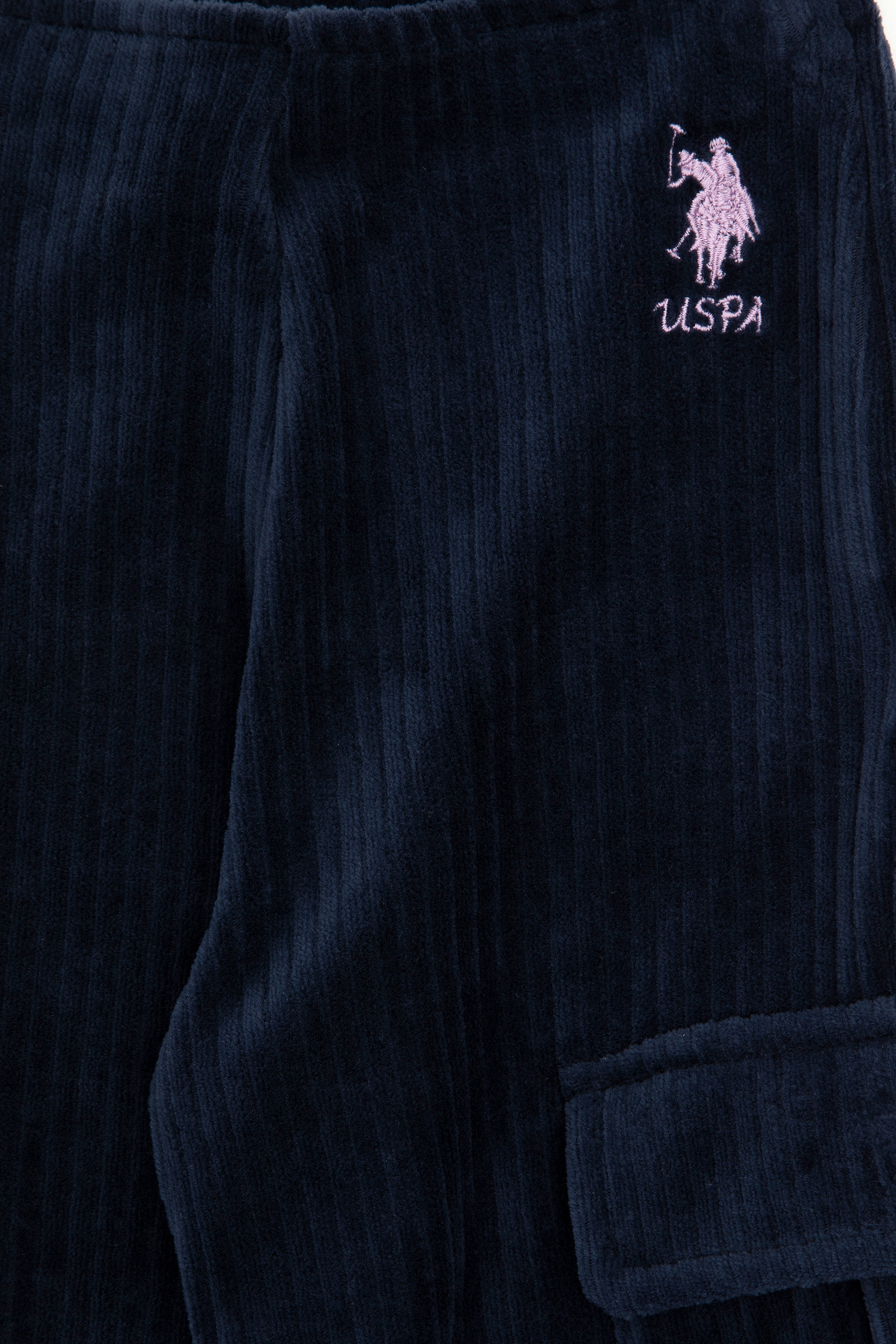 شلوار ورزشیمدل Corduroyبا جیب استاندارد فیت دخترانه یو اس پولو | U.S. Polo Assn. - تصویر 4