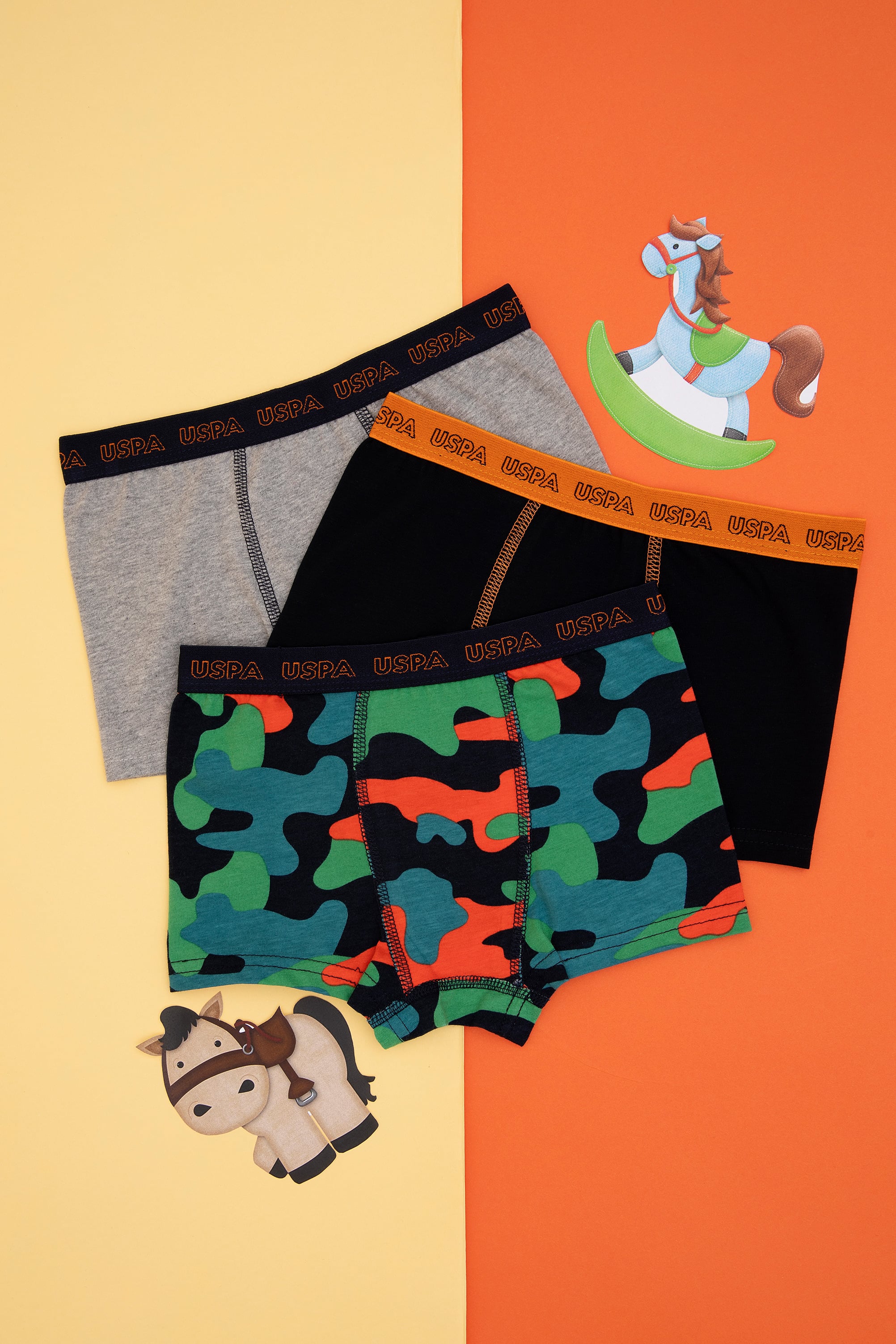 Erkek Çocuk 3'lü Boxer - Image 1