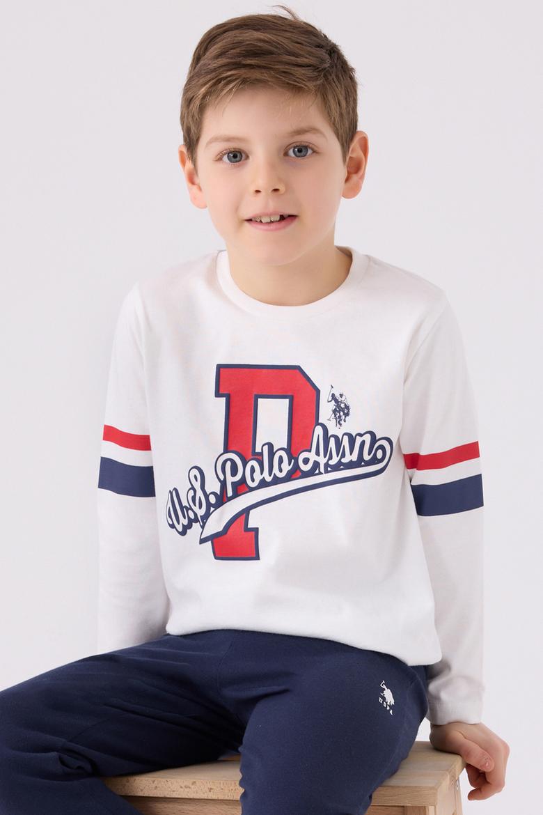 Erkek Çocuk Krem Pijama Takımı - 50299428010