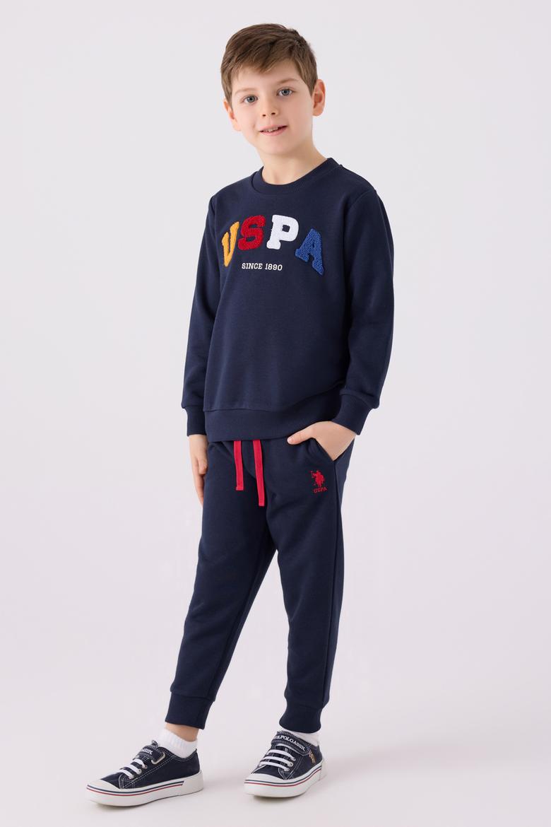 Erkek Çocuk Lacivert Pijama Takımı