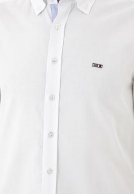 Erkek Beyaz Uzun Kollu Gömlek - 50254118030