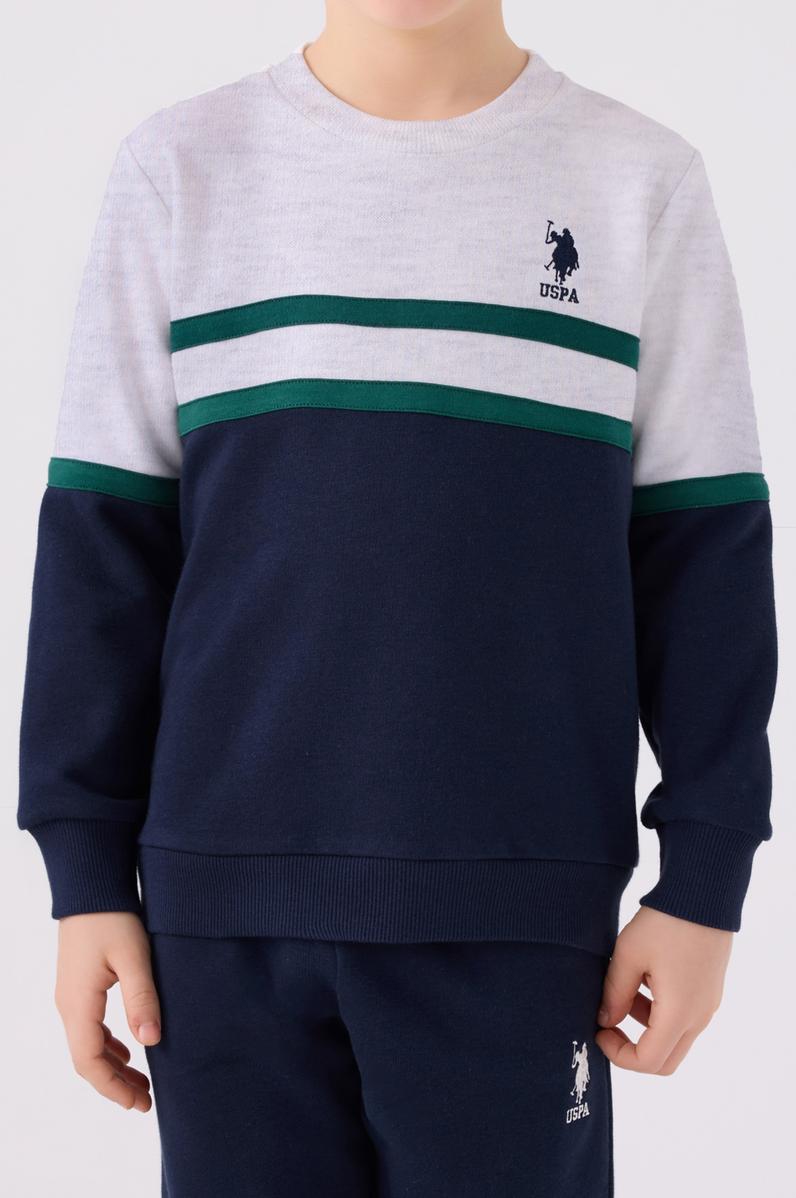 Erkek Çocuk Krem Pijama Takımı