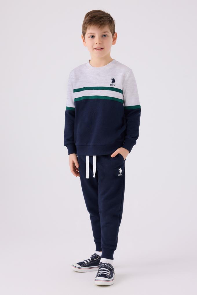 Erkek Çocuk Krem Pijama Takımı