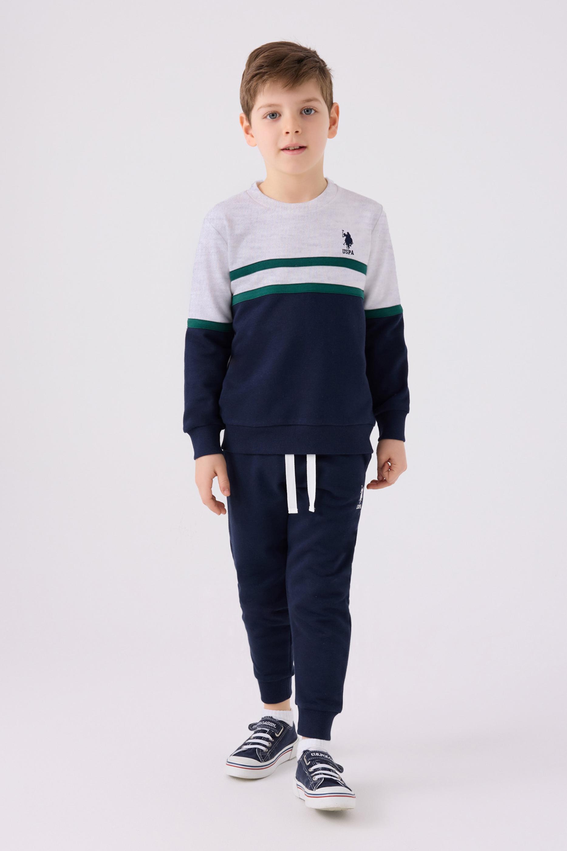 Erkek Çocuk Krem Pijama Takımı