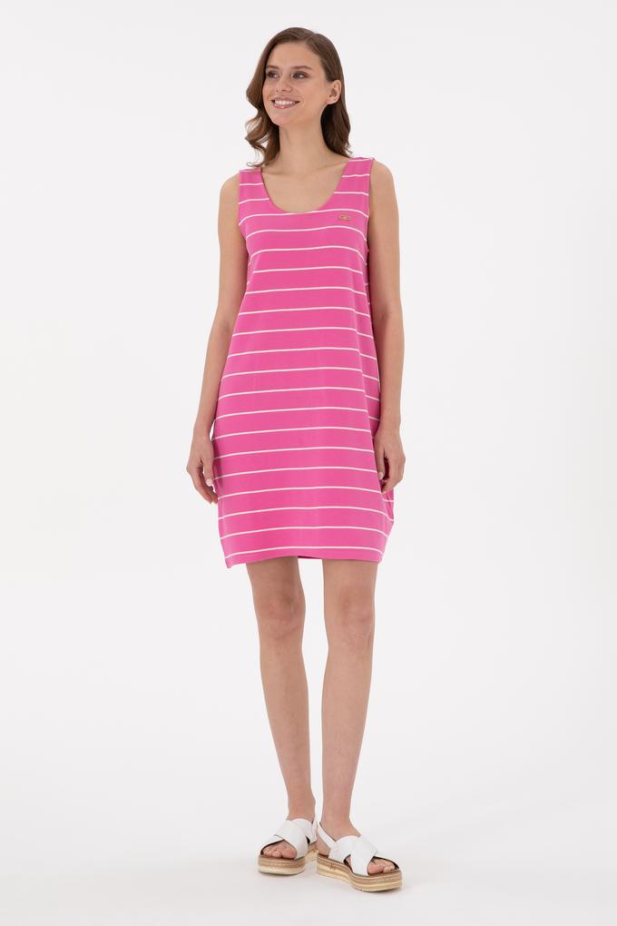 Kadın Pembe Örme Elbise