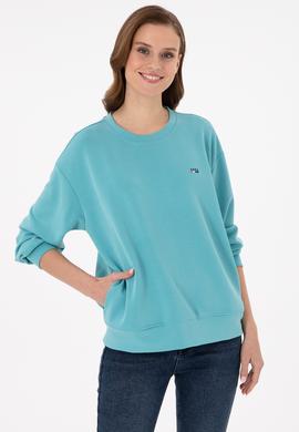 Kadın Mint Sweatshirt - 50264830041