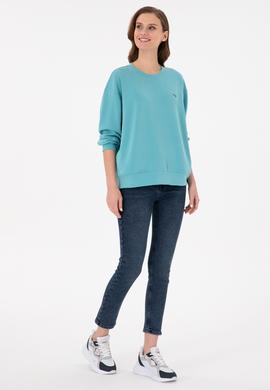 Kadın Mint Sweatshirt - 50264830041