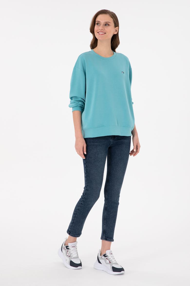 Kadın Mint Sweatshirt - 50264830041