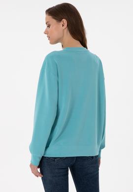 Kadın Mint Sweatshirt - 50264830041