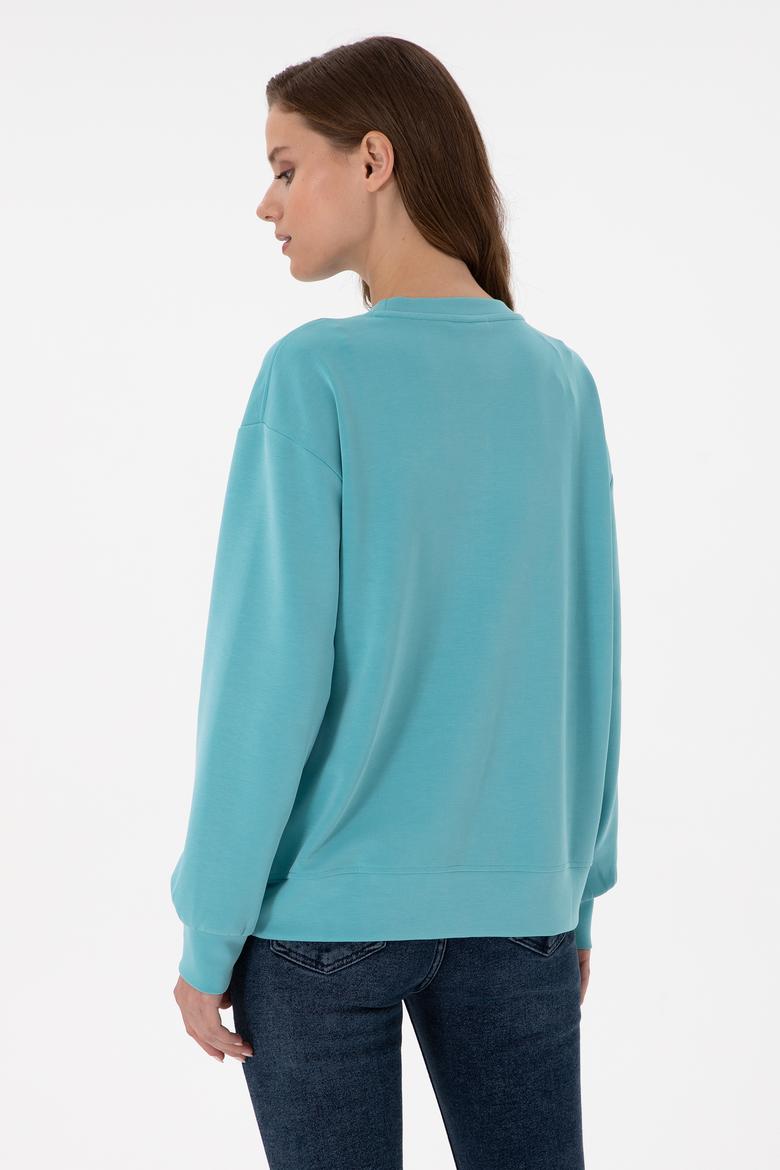 Kadın Mint Sweatshirt - 50264830041