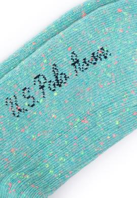 Kadın Mint Melanj Çorap - 50258157004