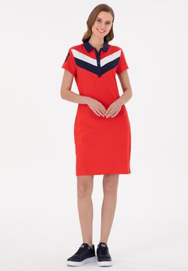 Kadın Kırmızı Örme Elbise - 50268691005