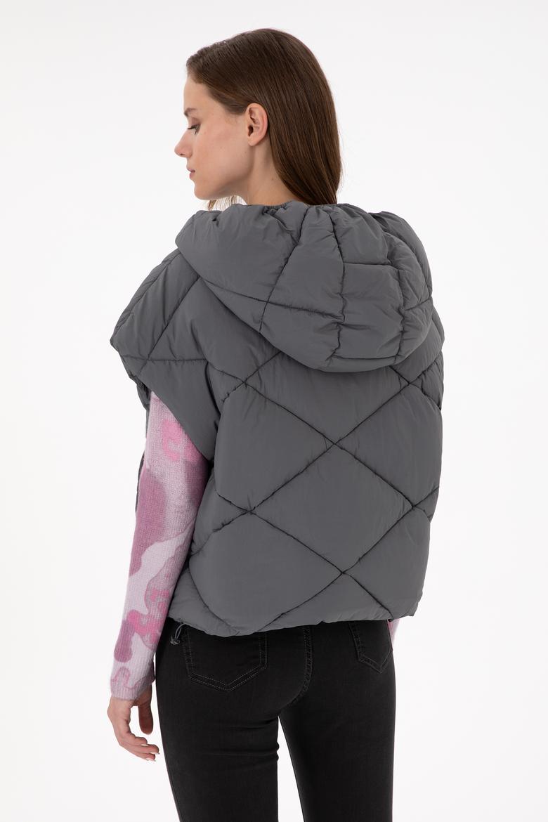 Kadın Gri Yelek - 50291677010