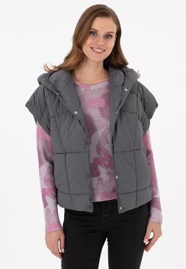 Kadın Gri Yelek - 50291677010