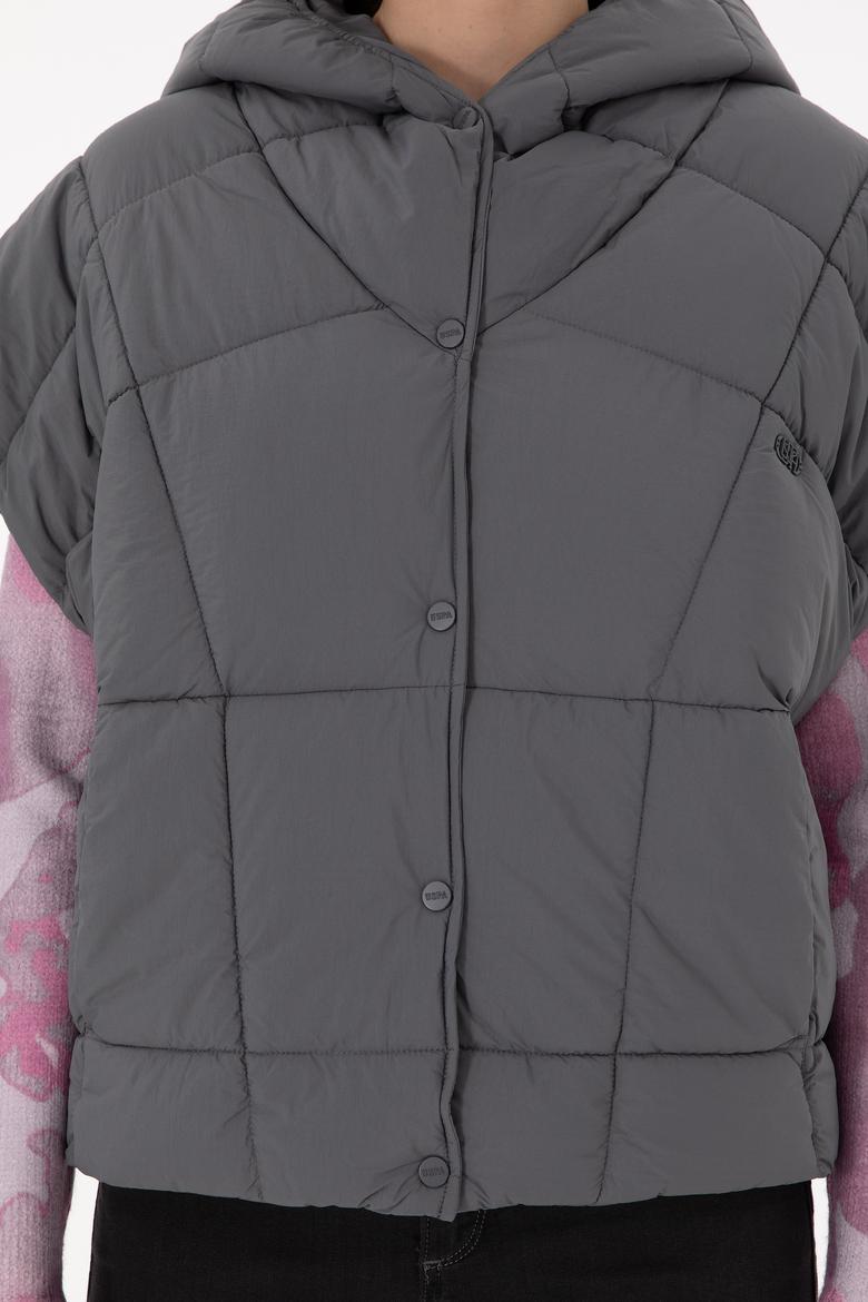 Kadın Gri Yelek - 50291677010