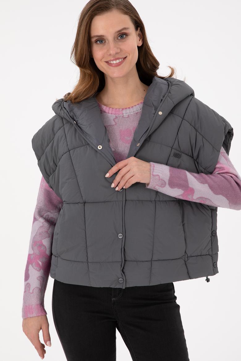 Kadın Gri Yelek - 50291677010