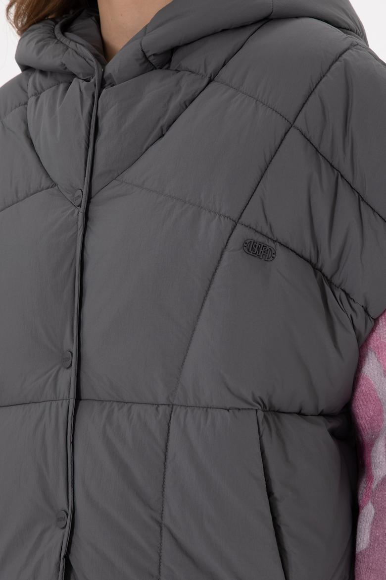 Kadın Gri Yelek - 50291677010