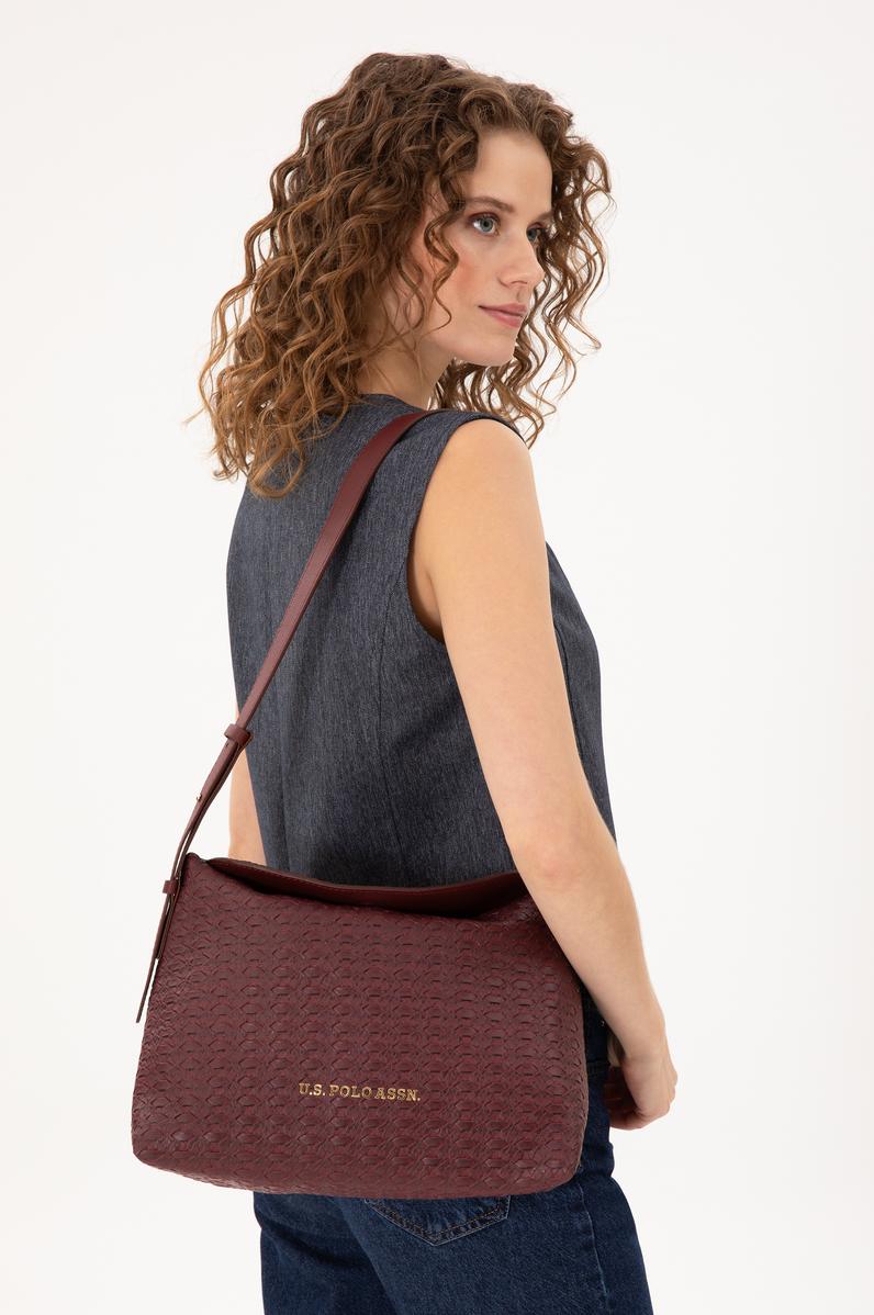 Kadın Bordo Kol Çantası