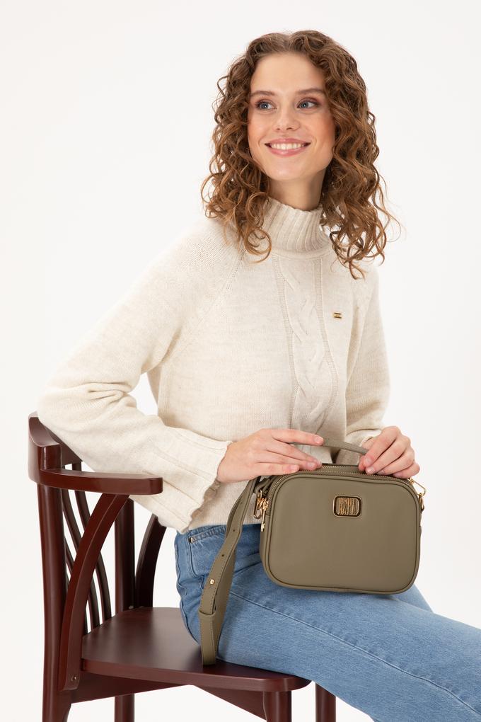 Kadın Haki Çapraz Çanta