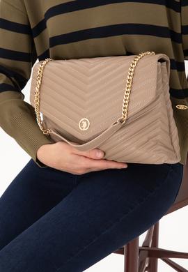 Kadın Vizon Zincir Askılı Kol Çantası - 50300325002