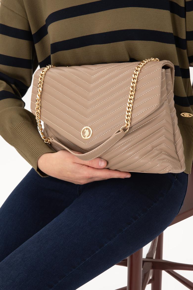 Kadın Vizon Zincir Askılı Kol Çantası - 50300325002