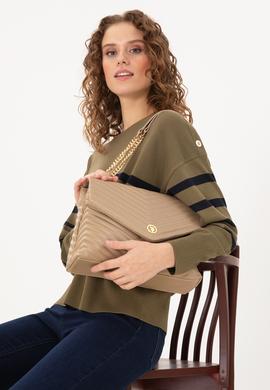 Kadın Vizon Zincir Askılı Kol Çantası - 50300325002