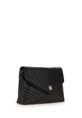 Kadın Siyah Zincir Askılı Kol Çantası - 50300325003