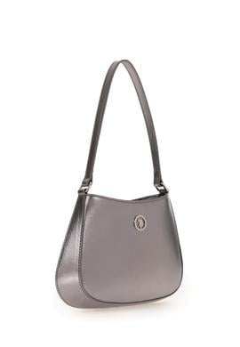 Kadın Gri Parlak Abiye Çanta - 50300340001