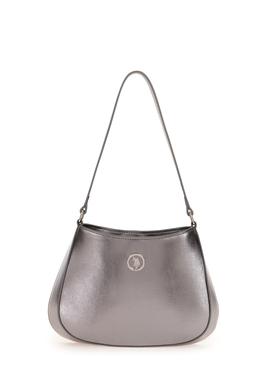 Kadın Gri Parlak Abiye Çanta - 50300340001